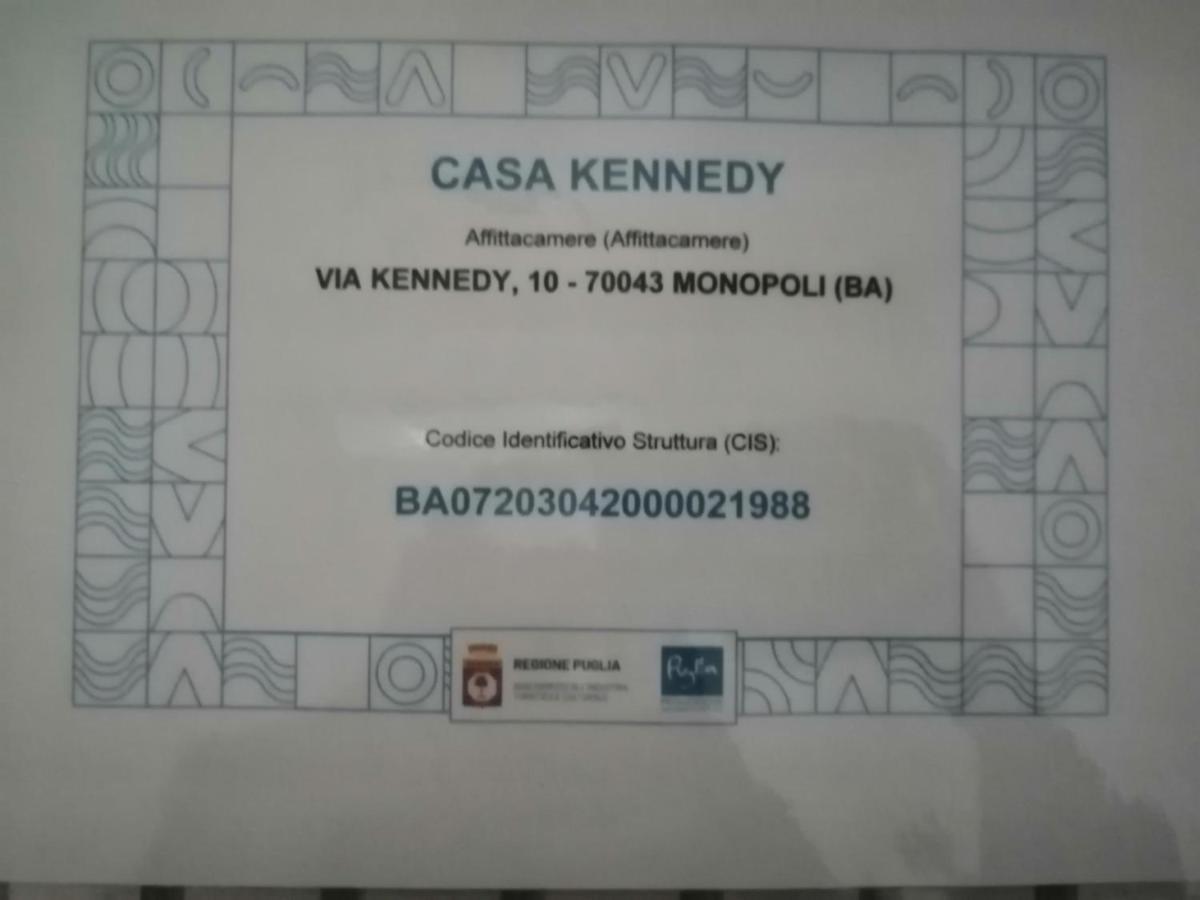 Appartamento Casa Kennedy Monopoli Esterno foto
